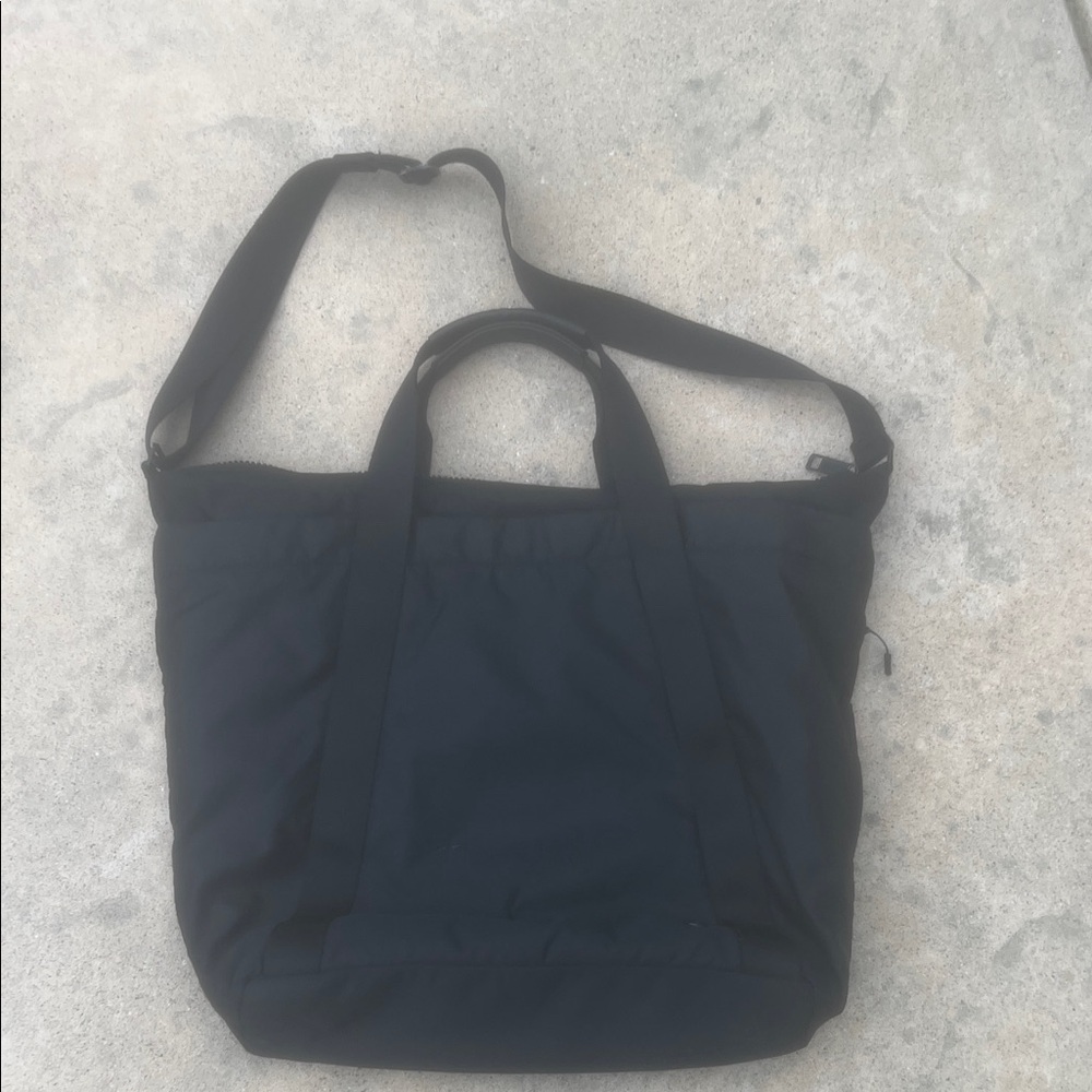 Lululemon Carry the Day Black Nylon Duffle Gym Bag